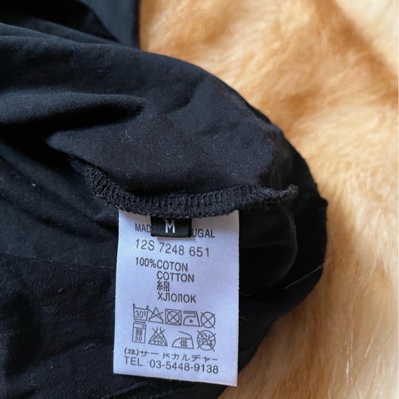 Givenchy Ricardo Tisci “Angry Dog” tshirt Sz M black purple Rottweiler - Picture 5 of 9